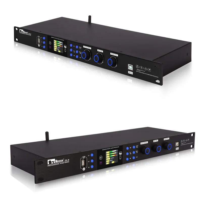 DK.3 Karaoke Audio Processor DSP Professional Digital Home KTV Sound
