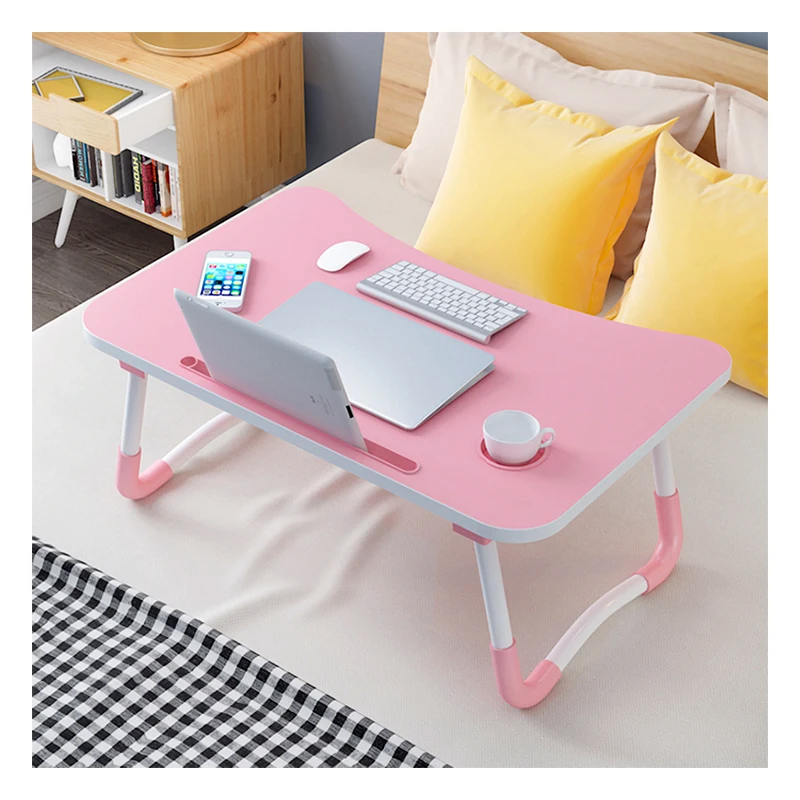 New Arrival Folding Computer Desk Multifunctional Light Foldable Table Dormitory Bed Notebook Small Desk Laptop Bed Tray