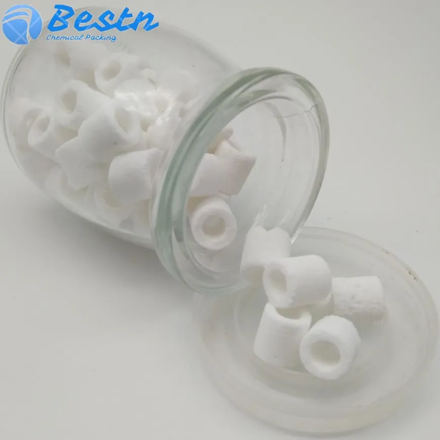 15mm Thin Wall Aquarium Water Filter Media Bio Ceramic Glass Ring for Fish Tank