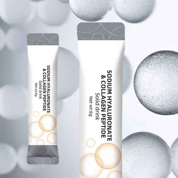 Healthcare Supplement Vitamin C Hyaluronic acid Collagen Peptides Powder Private Label Sugar free No artificial flavors /colors