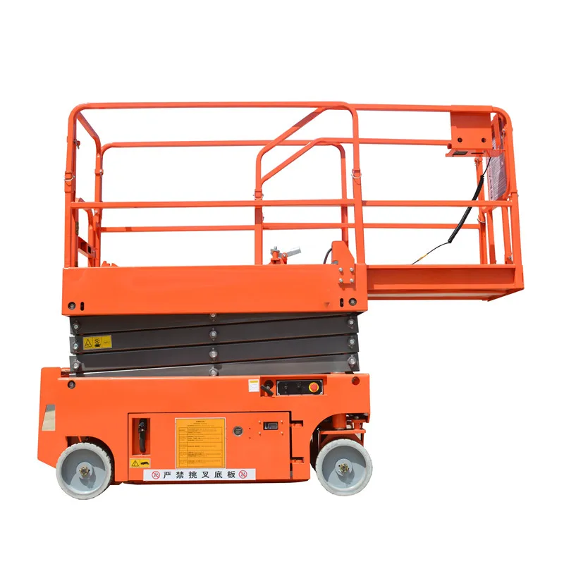 13 to 59ft Material Handling Equipment Double Scissors Plataforma Elevadora Hydraulica 4 to 18m