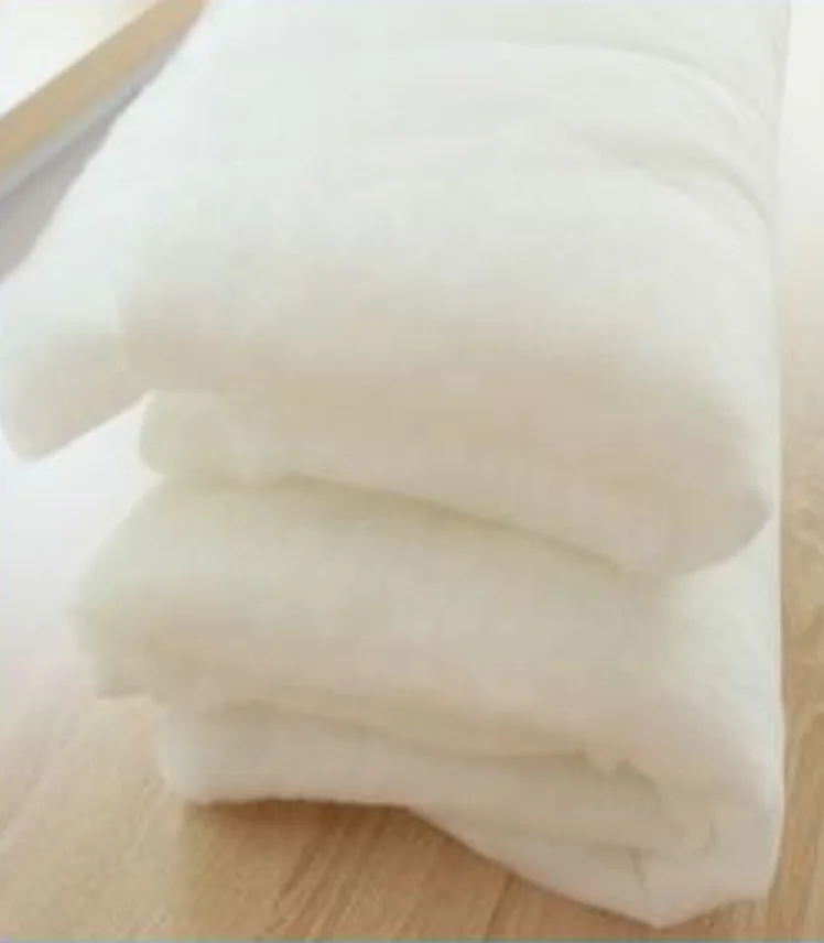 Vietnam manufacturer 100% cotton quilted lining non woven fabric quilting cotton wadding for garment