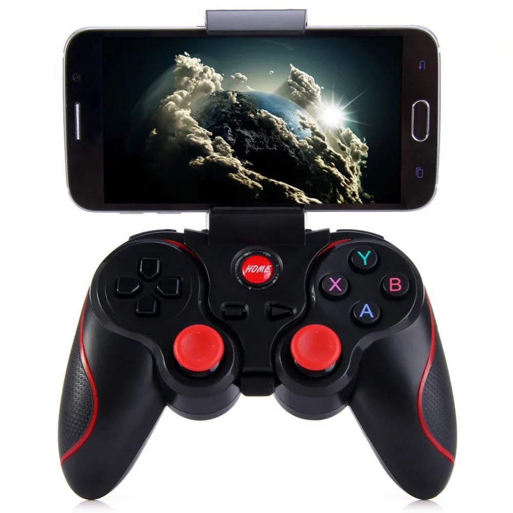 X3 Wireless Bluetooth Gamepad Joystick for Android Smartphone Tablet Remote Controller Black white Color