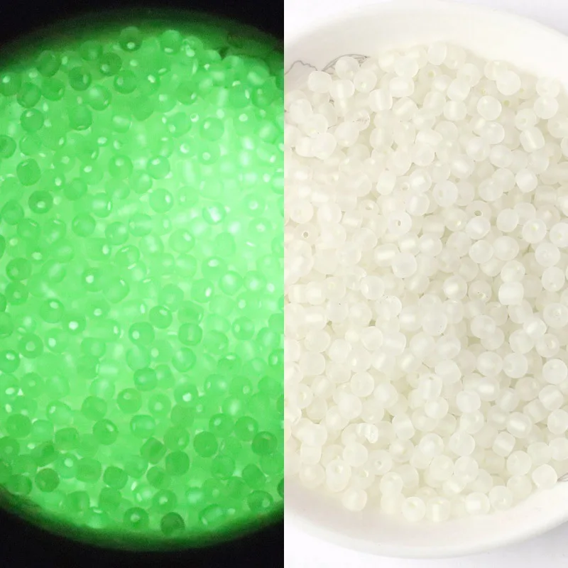 SC New Arrival High Quality Luminous Frosted Macaron Color Series 4mm Glass Seed Beads Fluorescent Glass Beads For Diy Bracelet