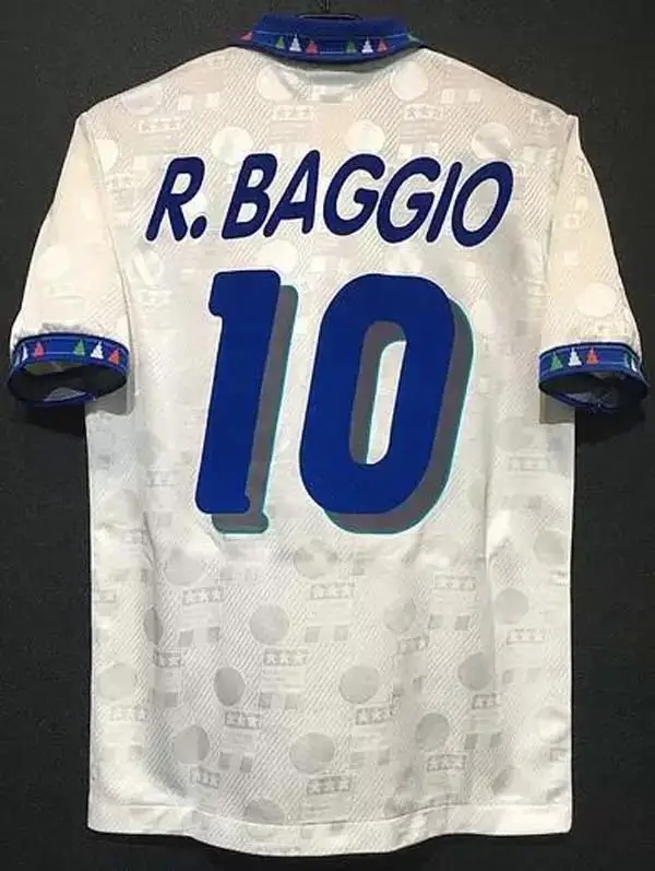 1998 1982 Retro 1990 1996 1994 2000 FOOTBALL SOCCER JERSEY Maldini Baggio ROSSI Schillaci Totti Del Piero 2006 Pirlo Inzaghi