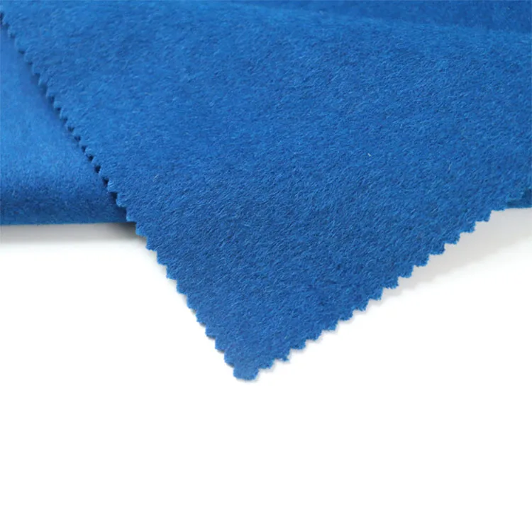
high quality single side 50%wool 50%viscose blend fabric for suit 