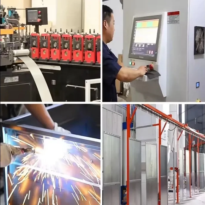 Metal locker cabinet Metal Steel 6 Compartment Locker Steel Closet Wardrobe Cupboard Gym Locker