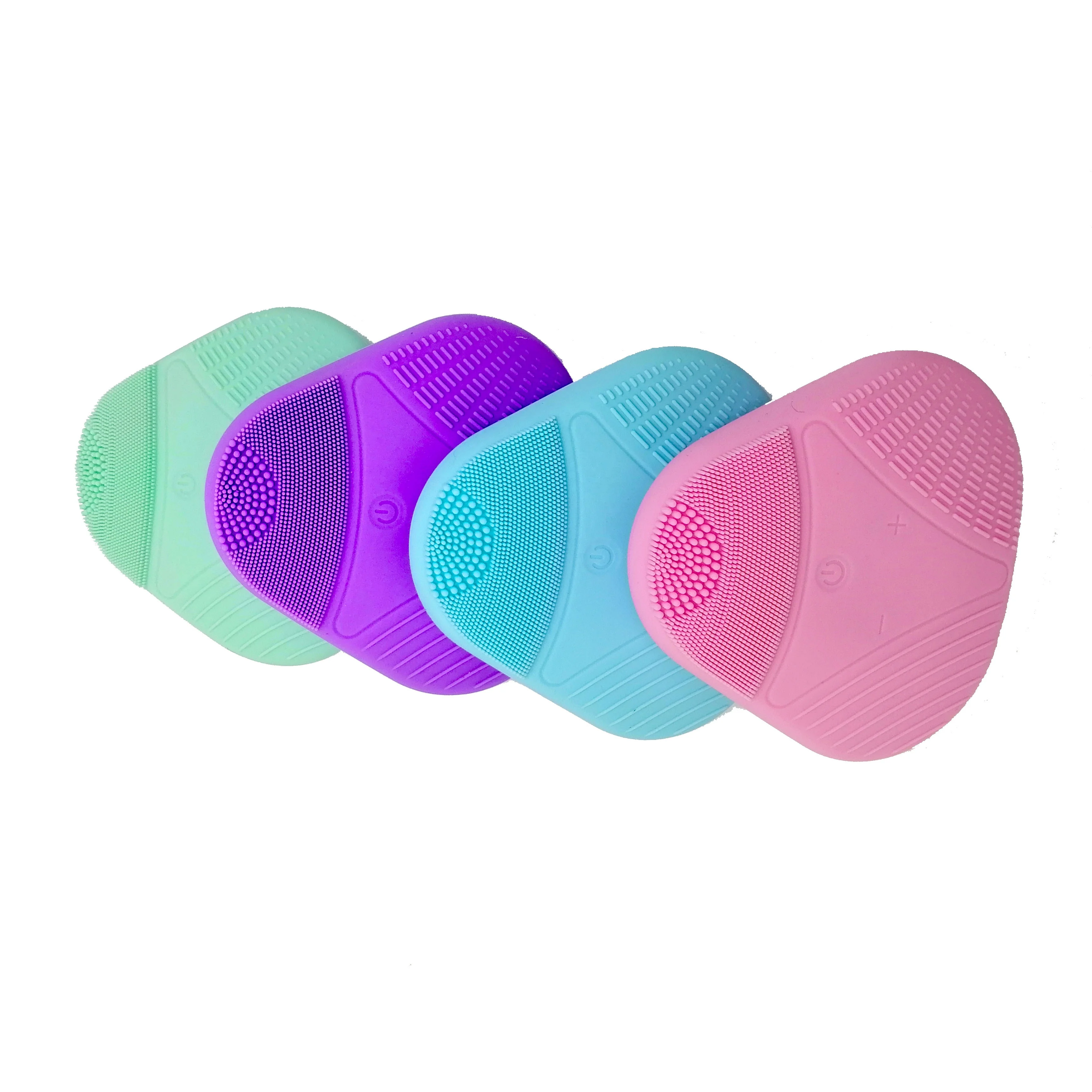 Sonic Face Massager Skin Care Cleaner Ultrasonic Electric Silicone Facial Cleansing Brush