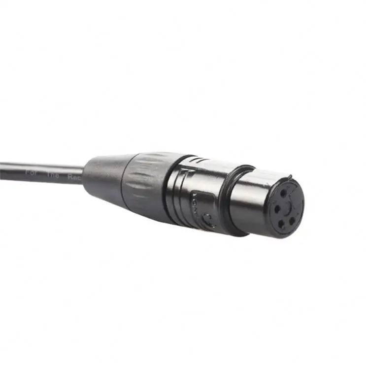 High Quality Audio 3Pin Canon XLR Jack Microphone Mixer Connector With Cable