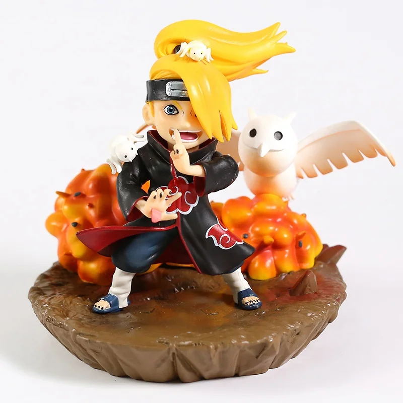 Akatsuki Deidara Zetsu Kakuzu Hoshigaki Kisame PVC Statue Figure Collectible Model Toy