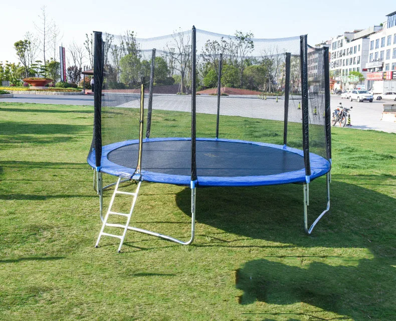 Factory Price 5FT Indoor Trampoline Outdoor Play for Kids Trampoline with Enclosure Net Easy to Assemble Recreational Trampoline