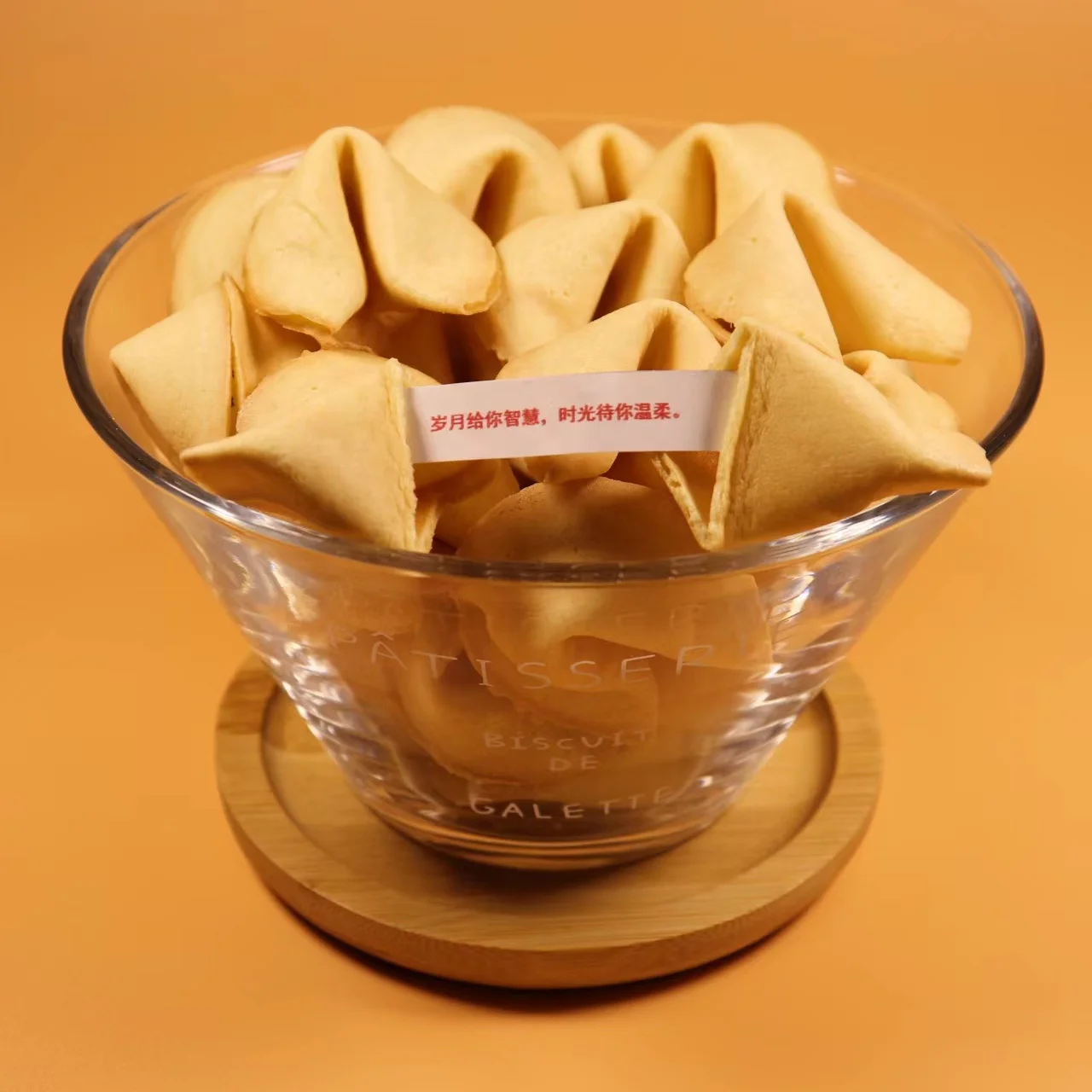 wholesale factory supplied cute and delicious hotsale custom lucky fortune cookies