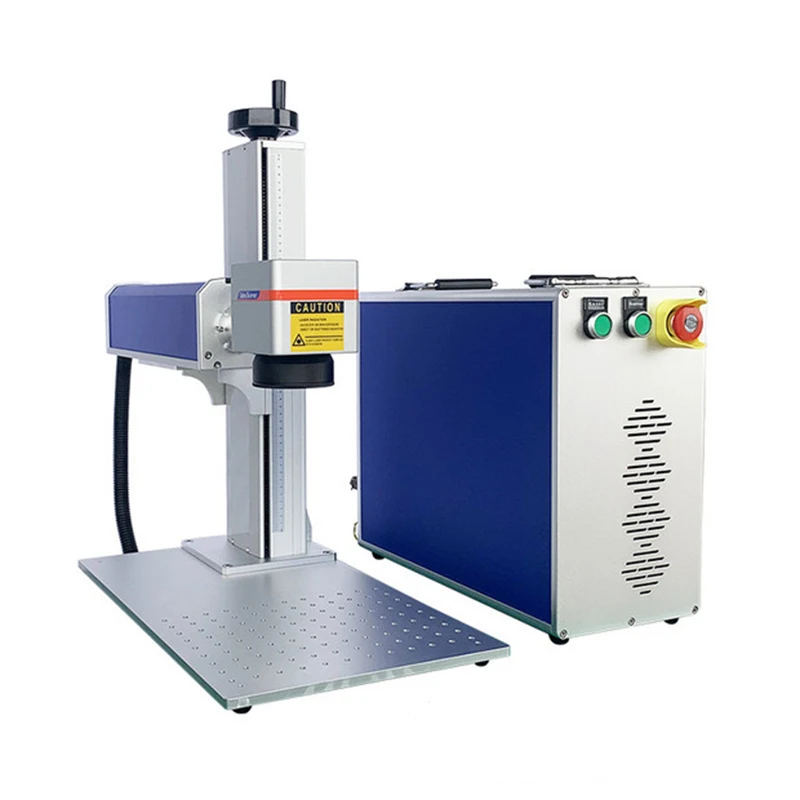 20w 30w Portable 3d Photo Co2 Fiber Laser Marker And Mini Desktop Co2 Fiber Laser Marking Machine Price For Metal