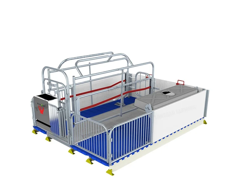 Pig Farm Adjustable Cast Iron Floor Slat Sow Farrowing Crates For Pigs farrowing pen