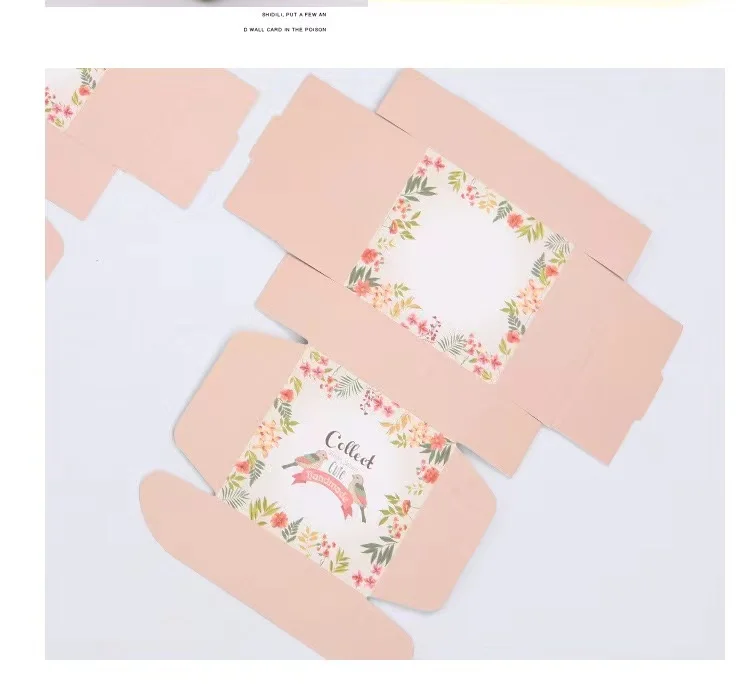 Sweet candy packaging paper gift box custom logo printed boxes for food