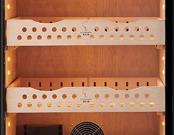 Охлаждающий кулер с умным контролем влажности, роскошный хьюмидор для сигар с охлаждением компрессора