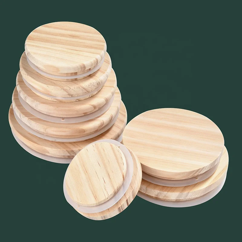 Wholesale Multi-color 200ml /300ml DIY Soy Wax Container Glass Candle Holders Lanterns and Jars With Bamboo Wood Metal Lids