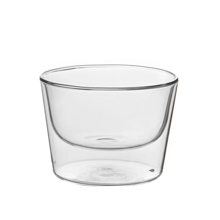 Дешевая цена круглая 200 мл кружка для воды стеклянная чашка для льда