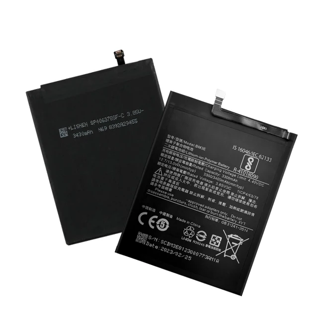 Top selling 3400mAh Replacement phone Battery For Xiaomi 8 MI8 M8 BM3E Battery