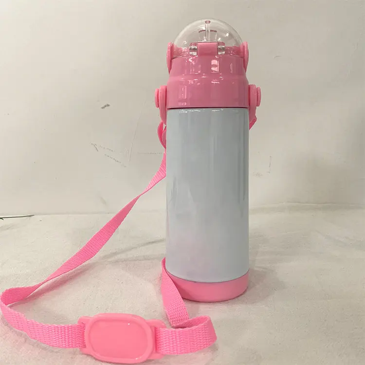 Заводская цена нержавеющая сталь с двойными стенками 12 унций чашка sippy белые заготовки «сделай сам» сублимационная Изолированная Тепловая пресс Детская