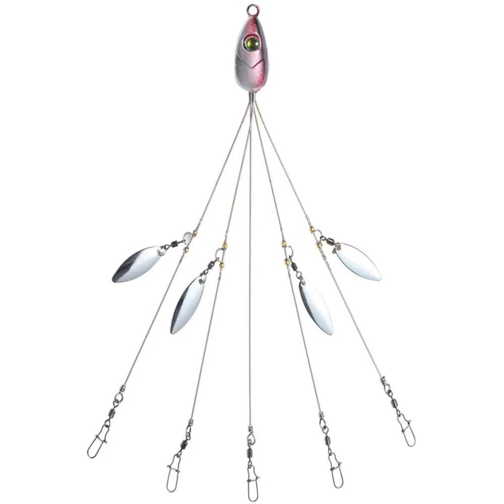 Cheap Factory Price Alabama Umbrella Rig Fishing Lure Bait Rigs With Barrel Swivels For Bass Lures