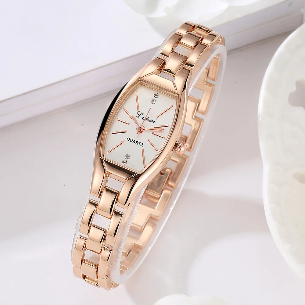 OEM Custom Logo Square Retro Quartz Fashion Vintage Female Girls Women Ladies Watch