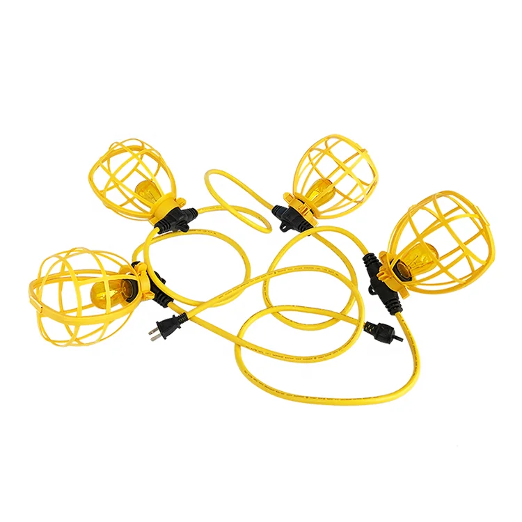 ul standard 100ft SJTW 14AWG/2C Temporary Lighting String
