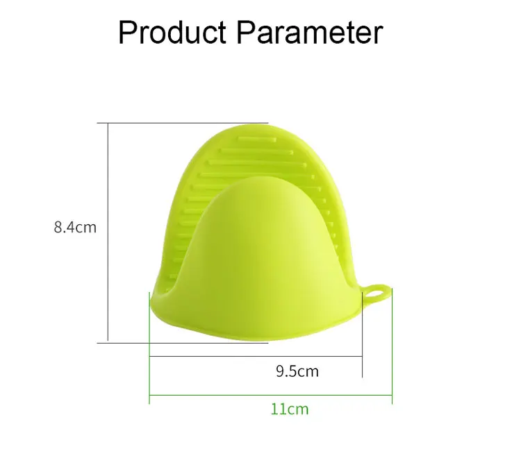 China Factory Oven Microwave Glove Heat Resistant Mini Silicone Hand Clip