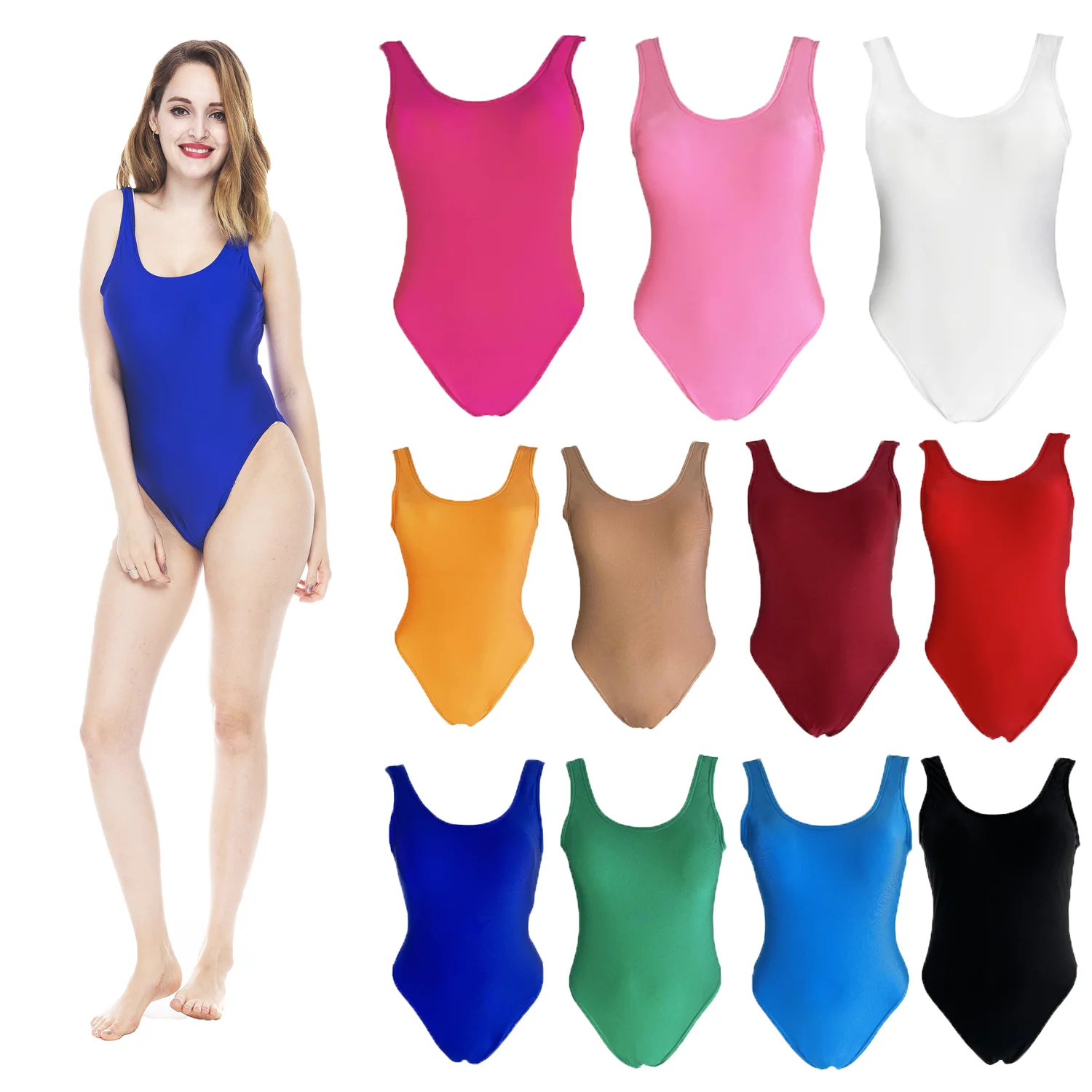 Custom Logo Bridesmaid Swimsuit One piece Swimsuits for Wedding Vacation