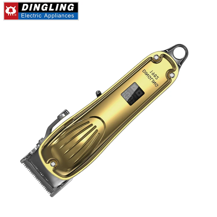 Dingling Lithium Charge And Discharge Protection lighter clipper hair clippers men professional
