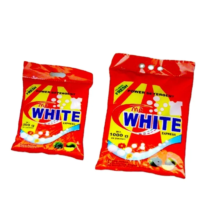 China manufacturer 500g 1kg pack fab laundry detergent powder soap