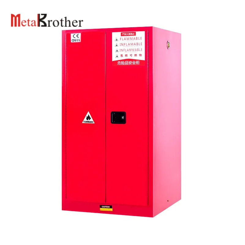 China Supplier Fire Proof Chemical Reagent Storage 90 Gallon  Flammable Safety Cabinet