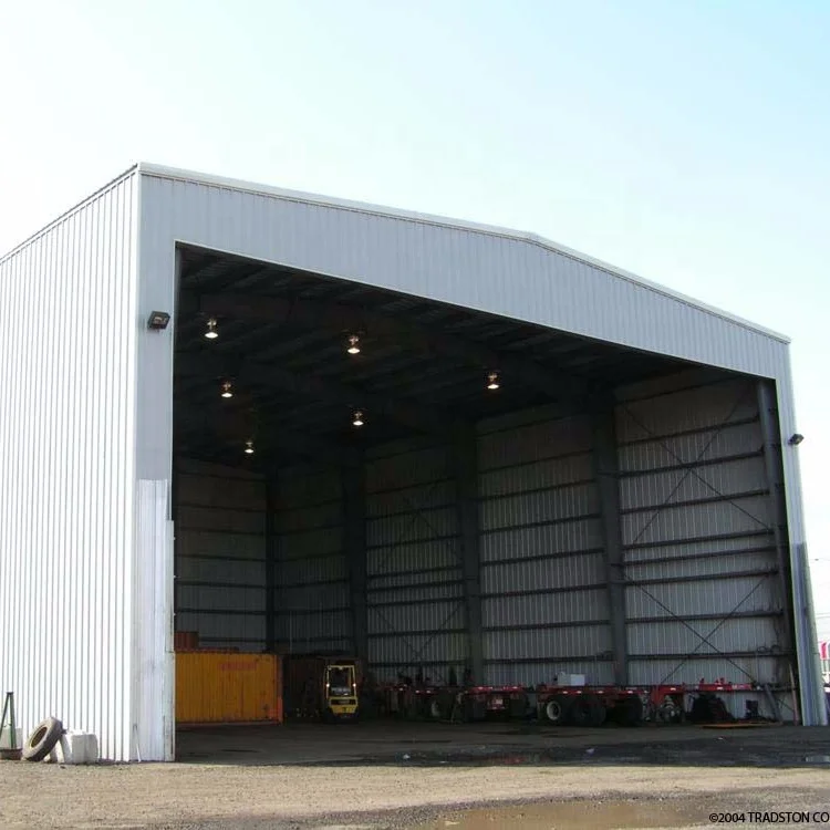 Простая установка, низкая стоимость, стальная конструкция, изолированный сборный навес, дешевый склад для продажи