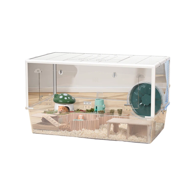 Customisable Breathable Clear 85cm Oversized Plastic Hamster Cage