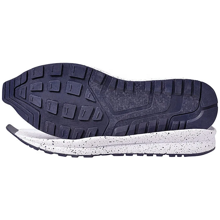 Shoe sole maker custom men fashion soft and comfortable rubber shoe sole Rubber