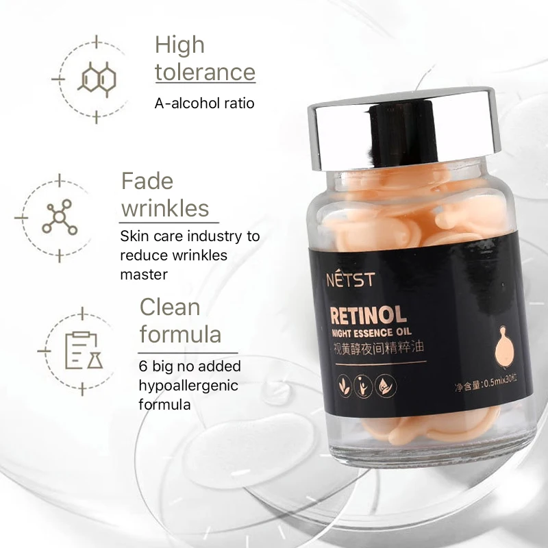 herbal skin care product private label hemp seed oil facial serum anti aging anti wrinkle acne face serum