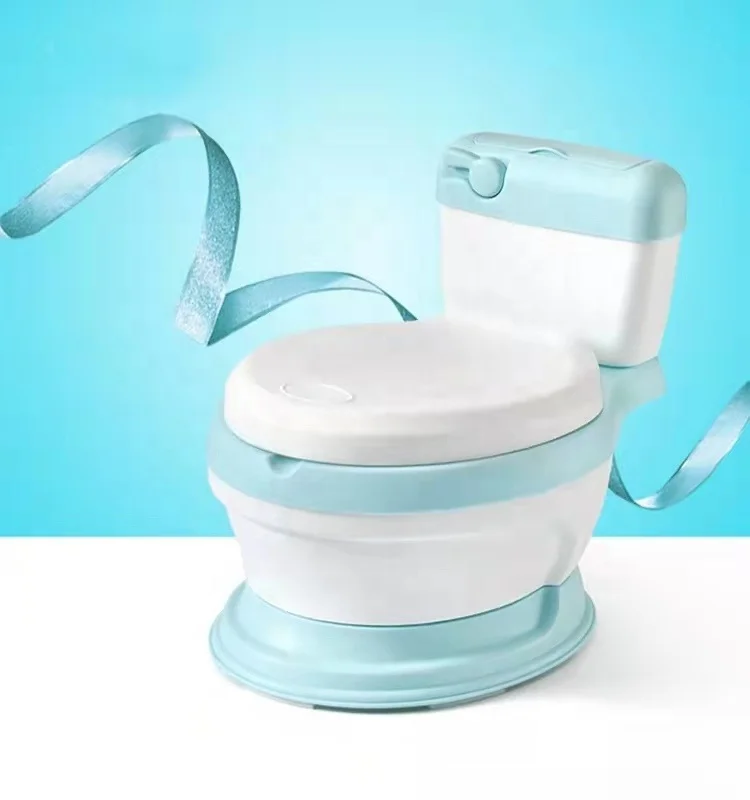 Potty Training Toilet Baby Kids Travel Toilet New Style Eco-friendly Simulation Baby Toilet Training Small Size Potty for Kids
