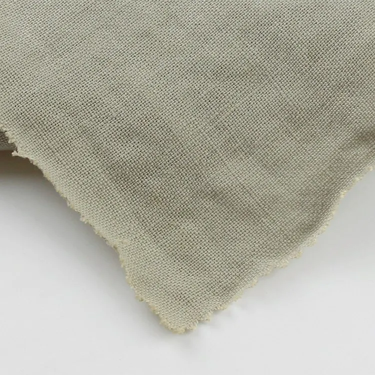 piece dye plain 100% hemp fabric