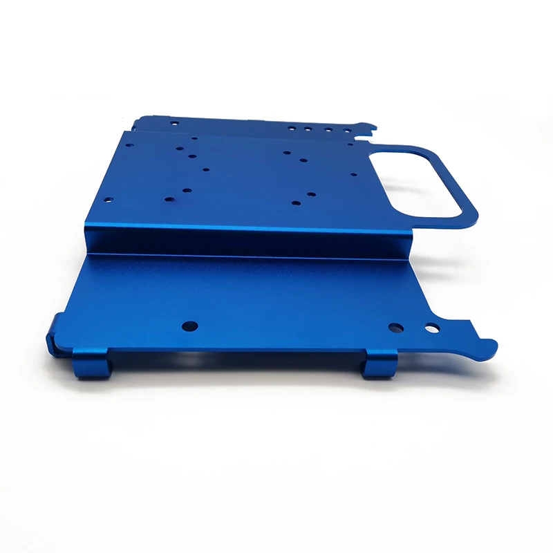 Factory OEM Aluminum Alloy Processing Laser Cut Sand Blasting Bending  Color Anodized Sheet Metal Parts Fabrication