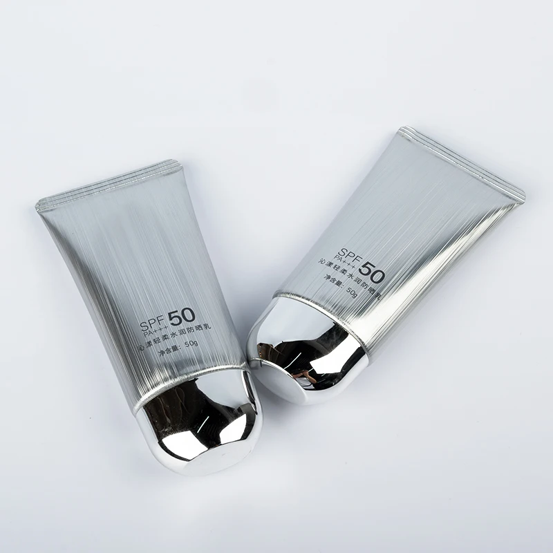 OEM Solutions 100ml 150ml Cream Cosmetic Aluminum Plastic Composite Squeeze Tube Packaging