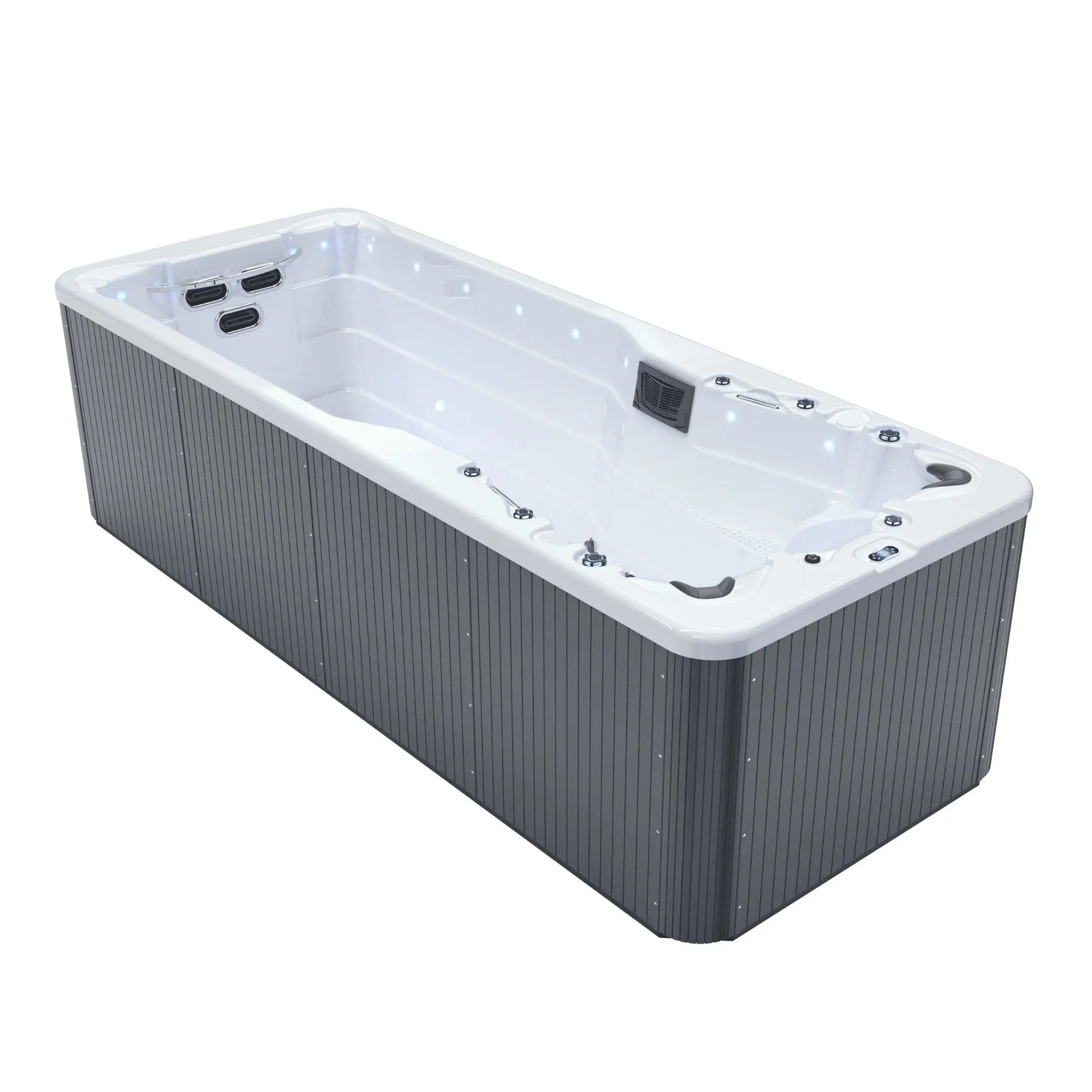 5.8m Garden Acrylic Above Ground Swimming Water Pool Whirlpool Bath Tub Outdoor Swim Pool SPA