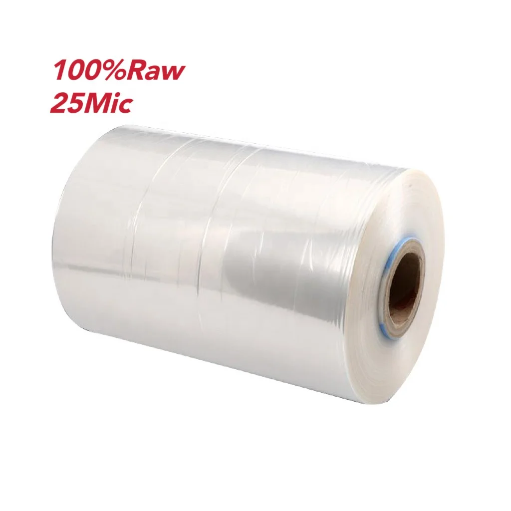 20mic 500mm LLDPE Jumbo roll ClearJumbo roll stretch film ldpe film roll