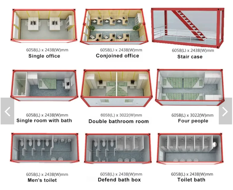 Hot Sale Wholesale Mobile Home With Sauna House Hold Travel Cheap Garnent Steamer Portable Modern Prefab Homes Under 50K