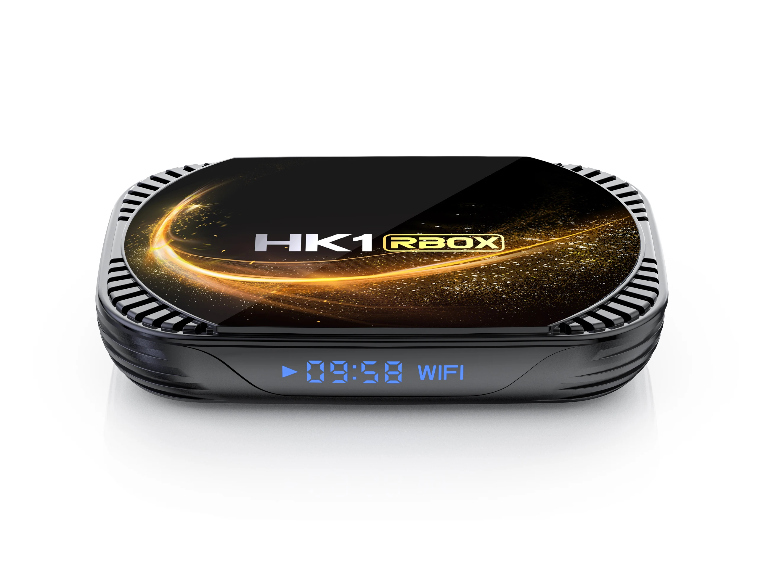 2022 New Design HK1 RBOX-X4S Amlogic S905X4 Dual WIFI android 11 4gb 64gb Quad Core 8K Support 10/100M tv box HK1
