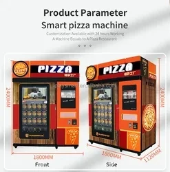 Indoor hot food frozen commercial vending machine automatic smart pizza vending machine Latest Products Wholesale Products