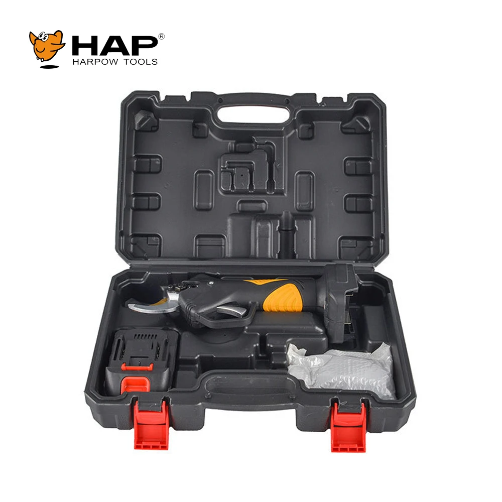 Portable Battery Powered 0-28mm Cutting Range Electric Shears Tree Branch Pruner For Gardening