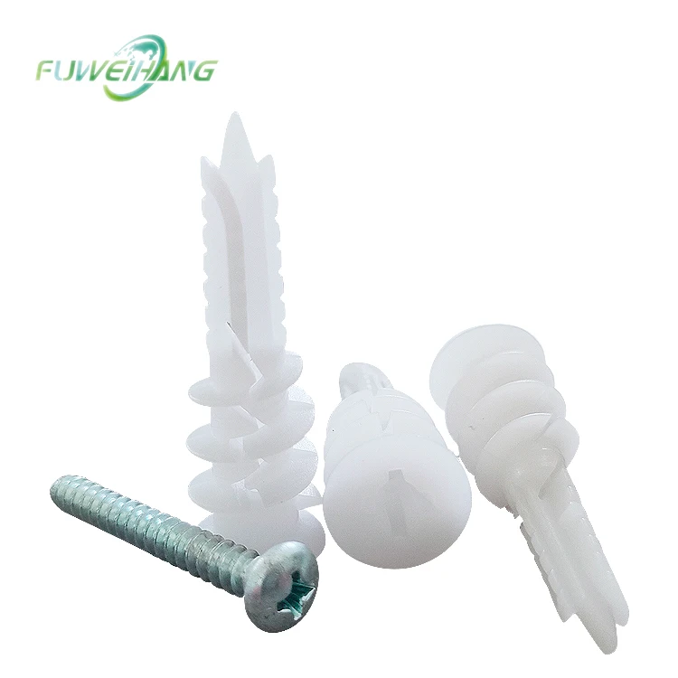 Drywall Screw Anchor Self Drilling Anchor Plastic Hollow Wall Drywall Anchors Wall Plug