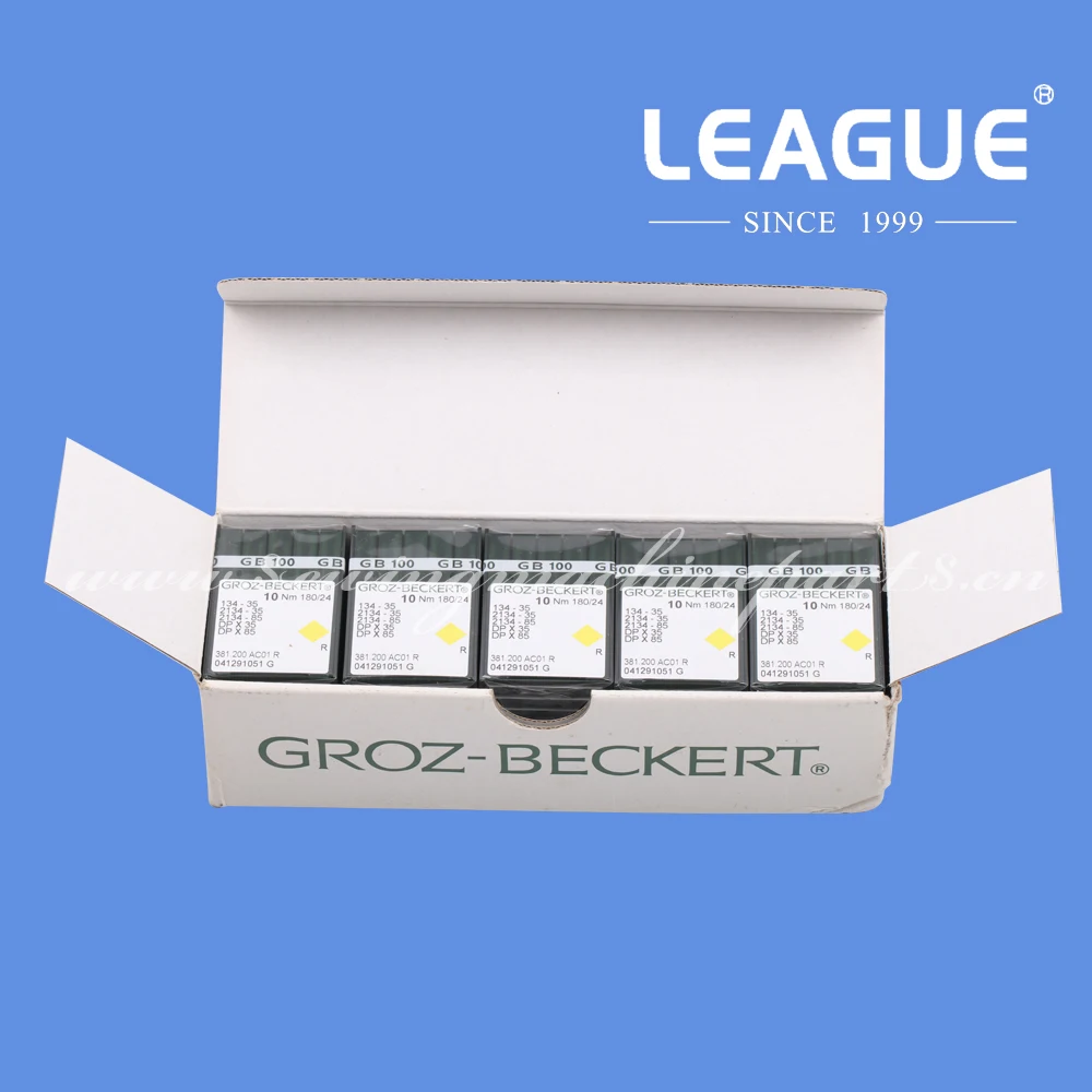 GROZ-BECKERT бренд швейных иголок DPX35 134-35 нм 180/24 на протяжении многих коммерческих шагающая прижимная лапка комбикормов модели