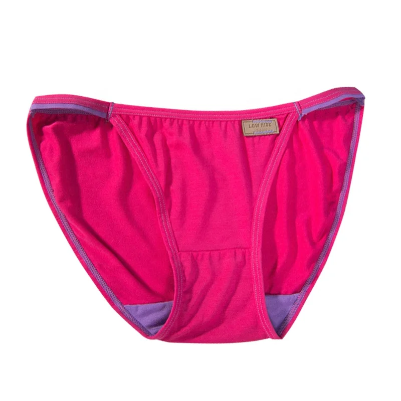 wholesale Thin panties female briefs student girl modal fitness low waist underwear