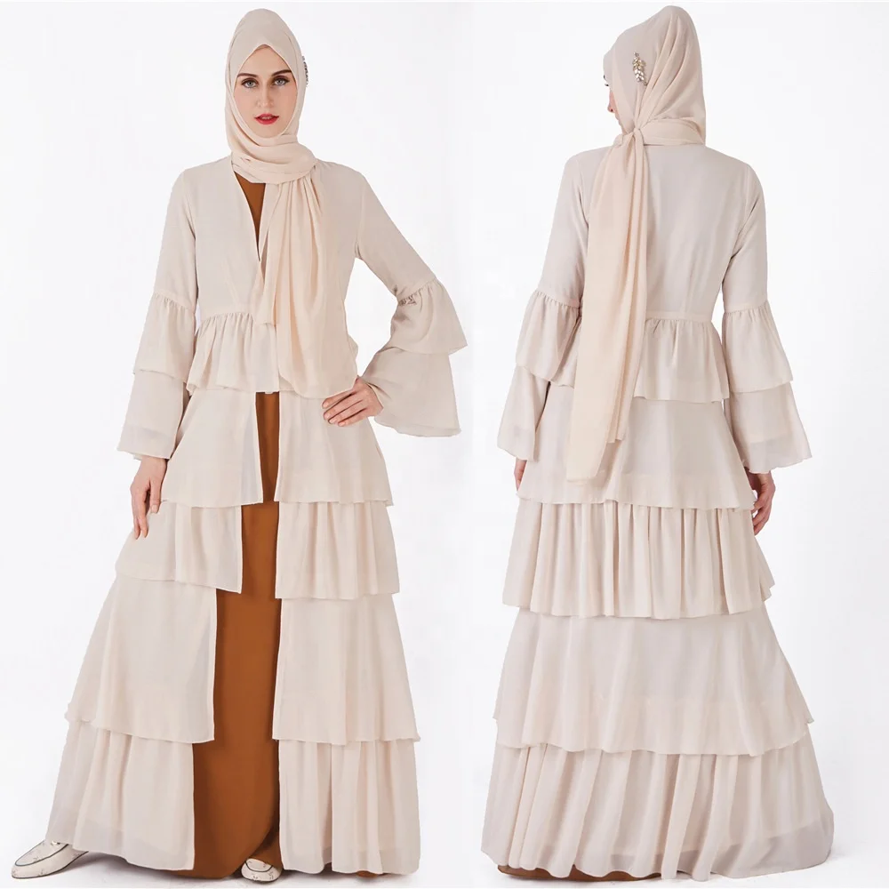 Wholesale New Fashion Islamic Clothing Abaya Turkey Arabic Dubai Muslim Dresses